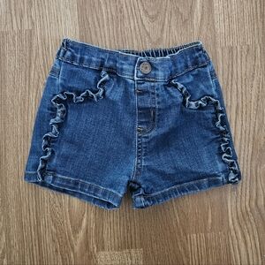 Garanimals Blue Denim Ruffle Shorts
